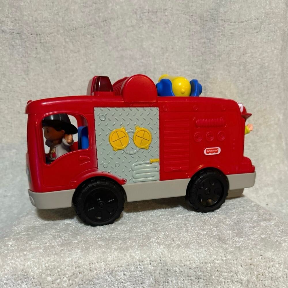 Little People Helping Others Firetruck